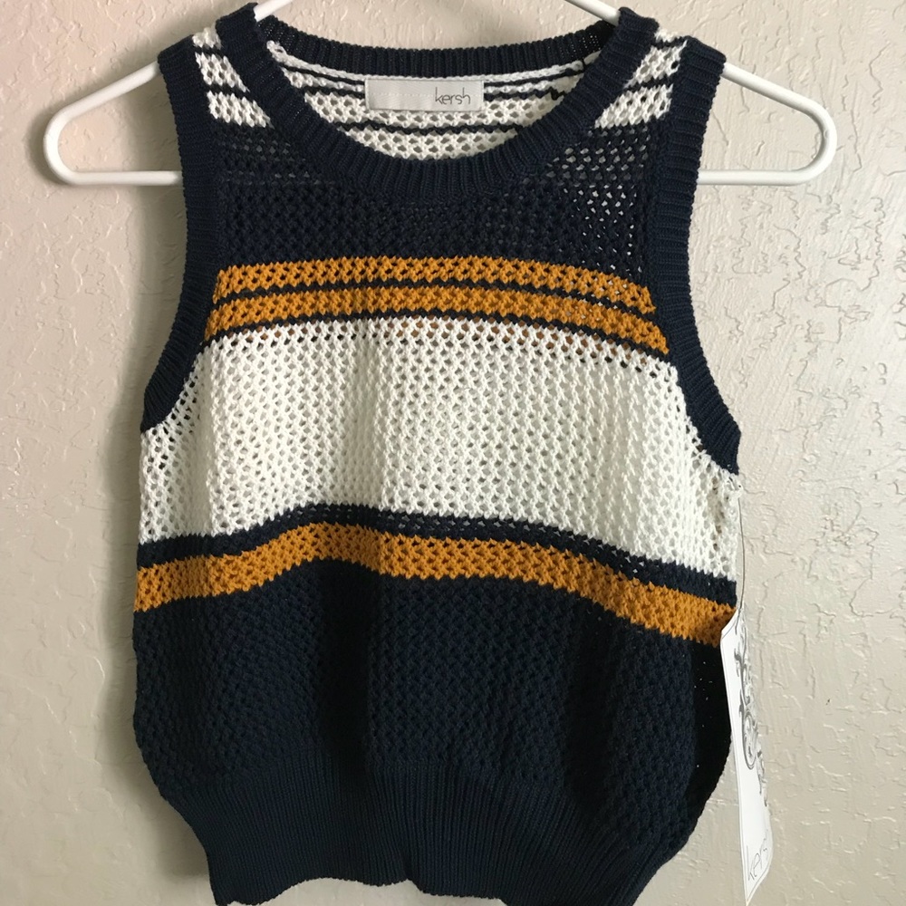 NWT sweater vest /top
